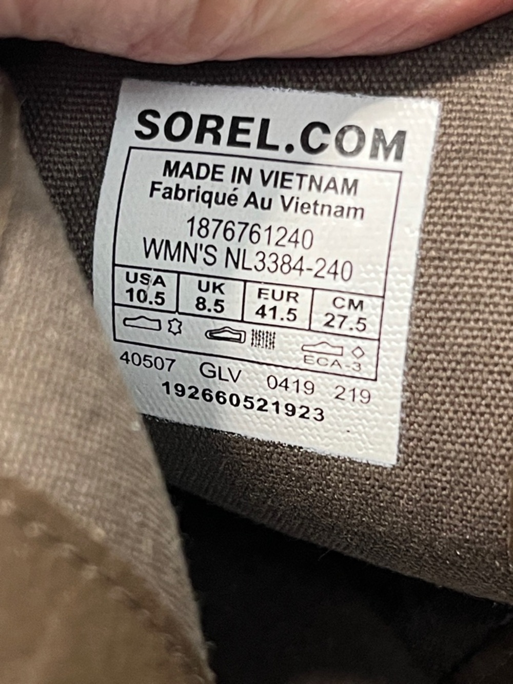 NWT Sorel Women’s Cate Cut Out Boot - Ash Brown - 10.5 (as is) - Picture 11 of 13